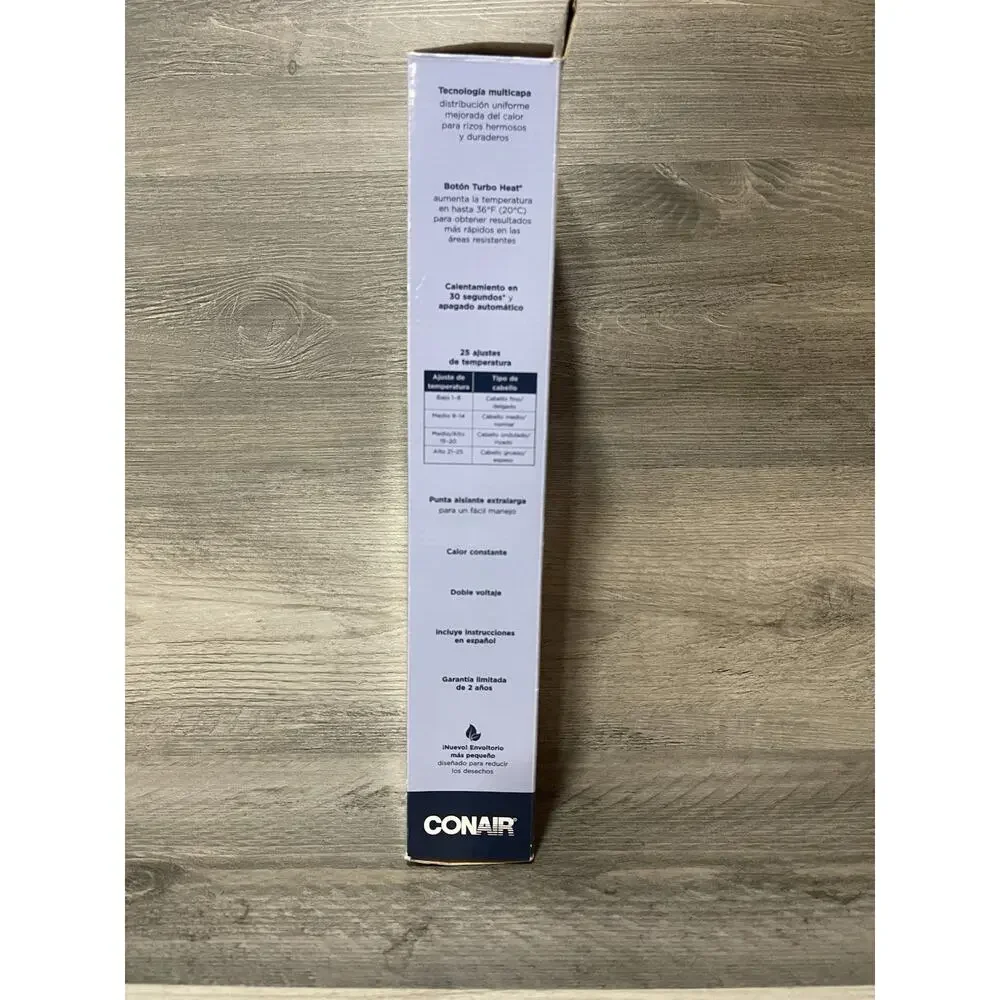 NEW Conair Instant Heat Curling Iron 1-1/4